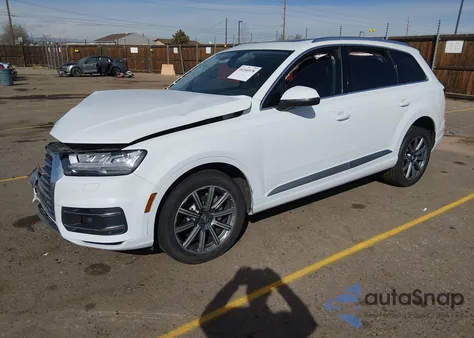 2018 Audi Q7 3.0T Premium from USA, damaged, VIN WA1LAAF78JD039346